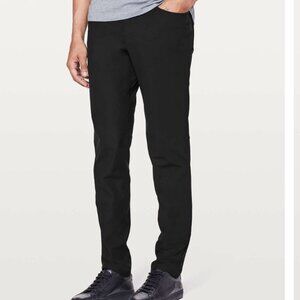 Lululemon ABC Pants Slim *Warpstreme 34" Inseam in Black